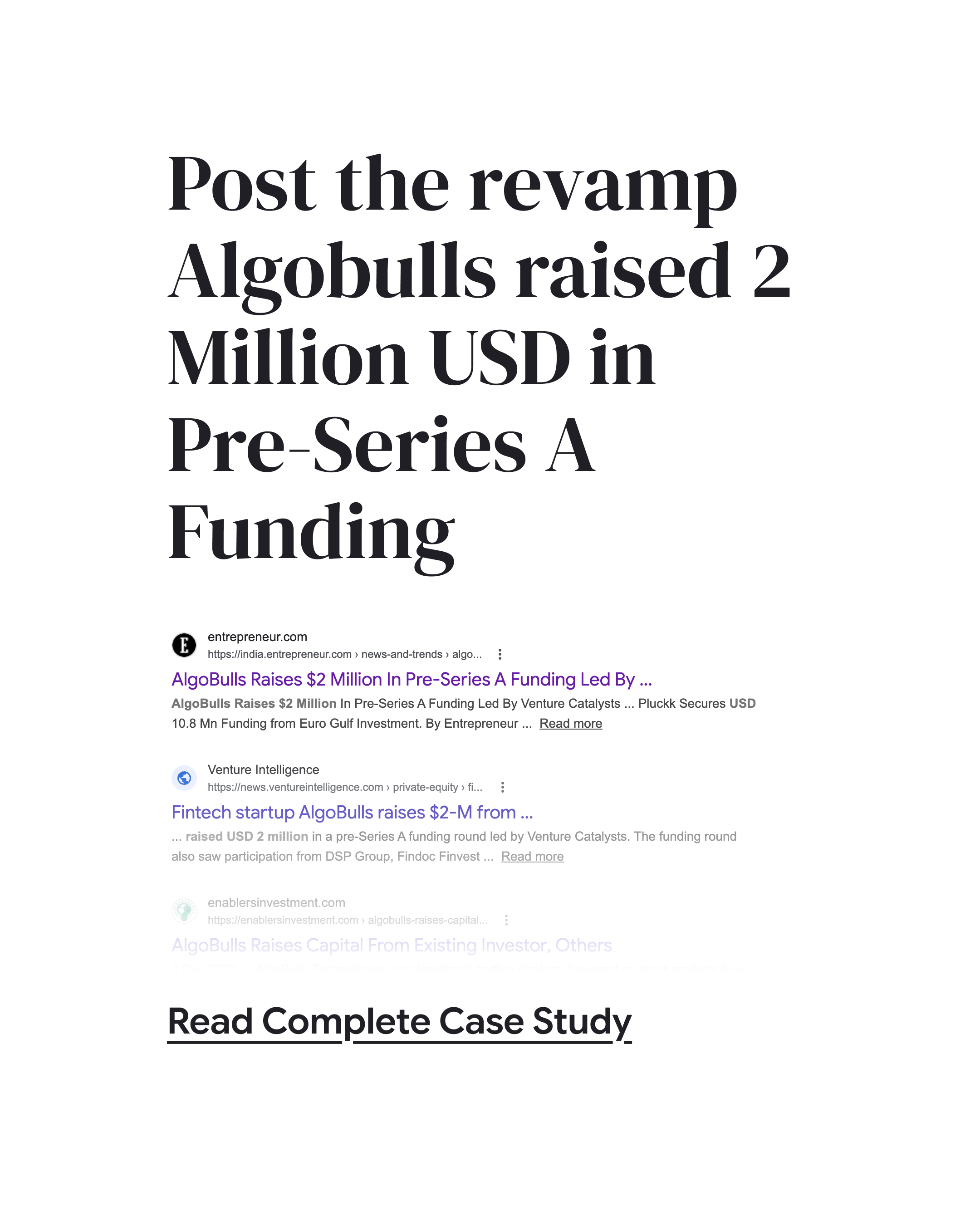 How a UX Revamp Helped AlgoBulls Raise $2M